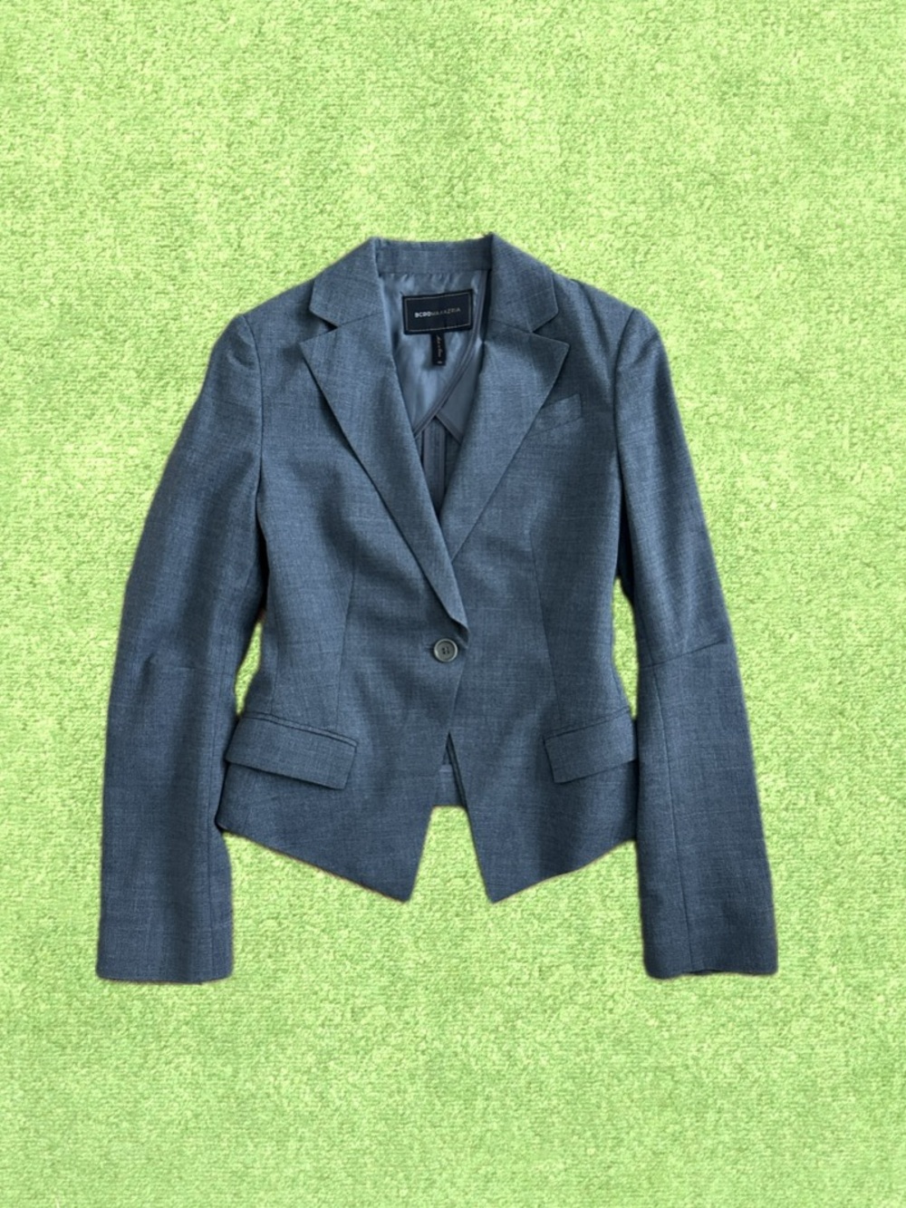 BCBGMAXAZARIA Grey Tailored Blazer